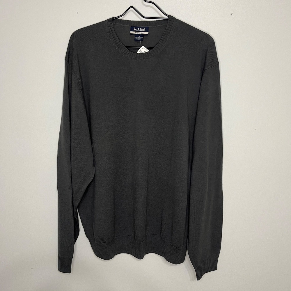 Joseph A Bank Sportswear 100% Merino Wool Sweater Mens XL Preppy Capsule Classic